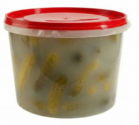 OGÓRKI kiszone wiadro 3kg