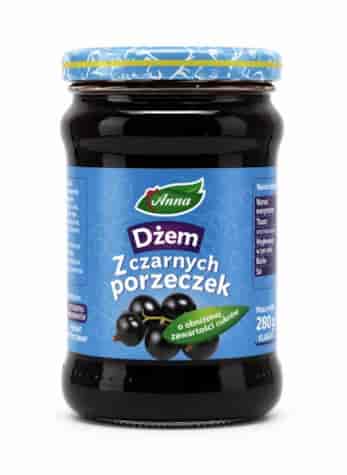 ANNA Dżem czarna porzeczka n/s 280g/9
