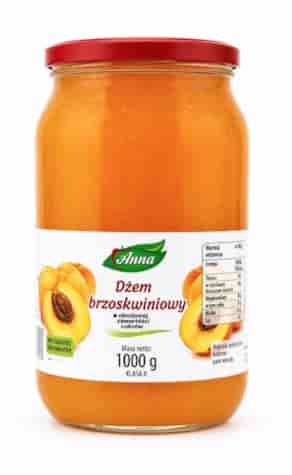 ANNA Dżem brzoskwiniowy n/s 1000g/4