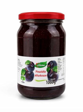 ANNA Powidła śliwkowe 1060g/4