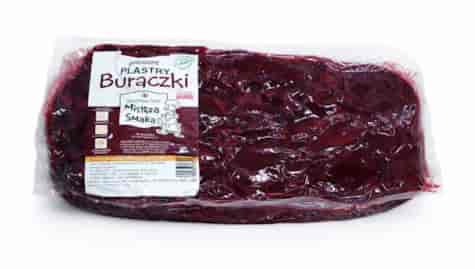 KARTOF. Burak gotowany obrany plastry 3mm 2kg/9