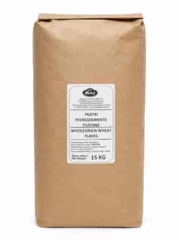 MELVIT Płatki pszenne pełnoziarniste 15kg