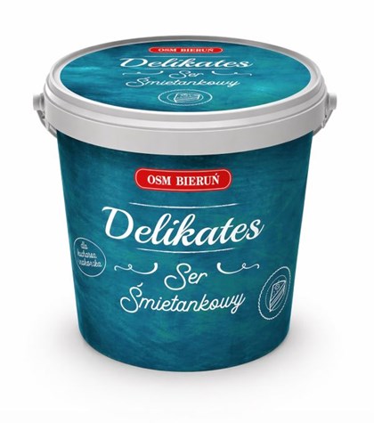 BIERUŃ Ser śmietankowy Delikates 15% 10kg