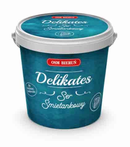 BIERUŃ Ser śmietankowy Delikates 15% 10kg