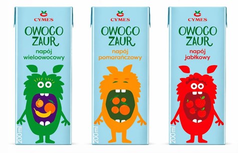 CYMES Napój OWOCOZAUR mix smaków NFC 200ml/27