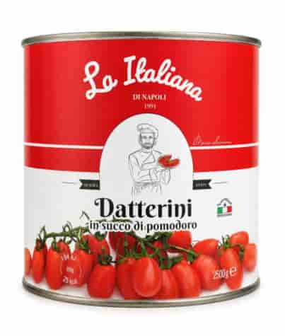 LA ITALIANA Pomidory Datterini red 2500g/1500g /6