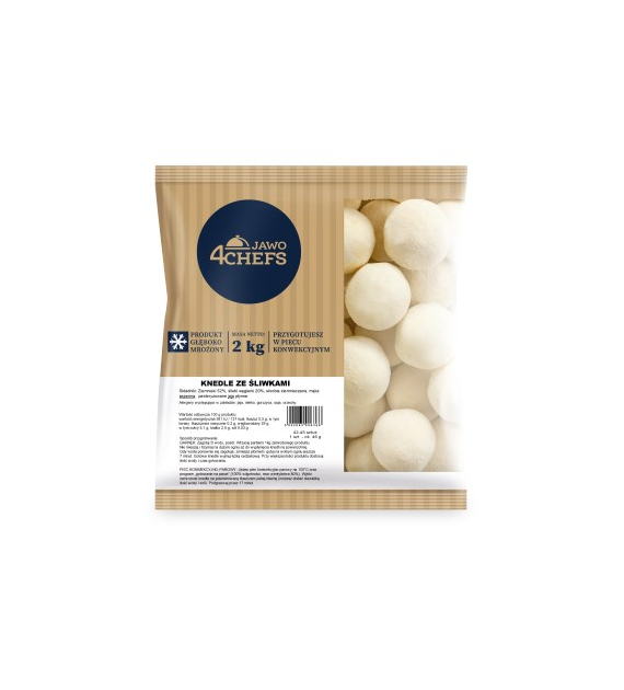 JAWO  Knedle ze śliwkami 2kg  /3 4Chefs