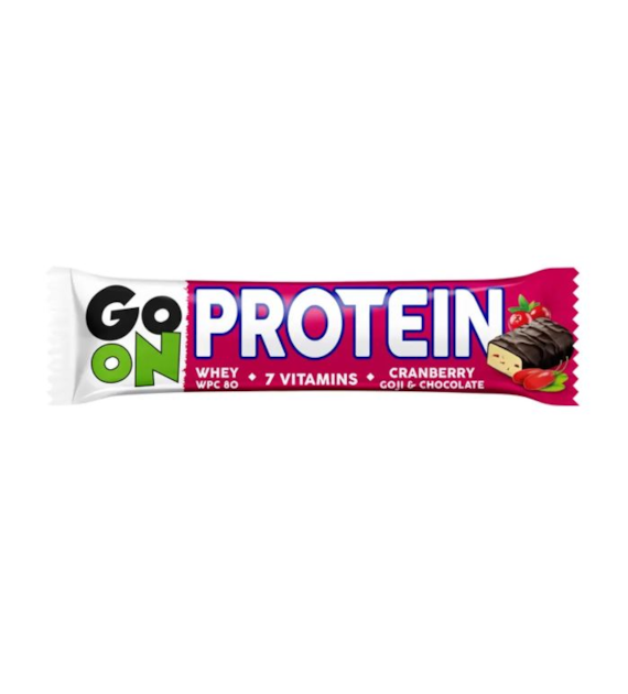 SANTE Baton GO ON PROTEIN żurawinowy 50g/24