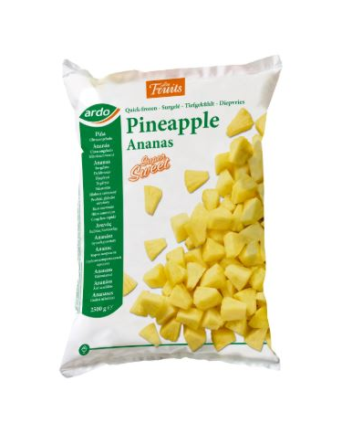 ARDO Ananas kawałki 1/12 2,5kg/4