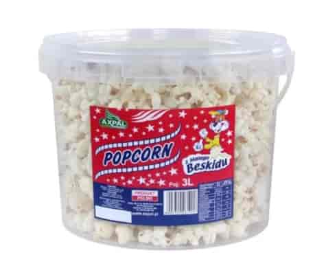 AXPAL Popcorn solony w wiaderku 100g/3l