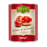 NOVI Pomidory krojone 2500g/1500g /6