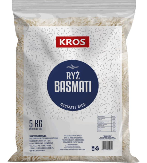 KROS Ryż basmati 5kg /1