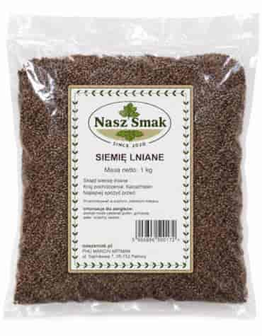 NASZ SMAK Siemie lniane 1kg