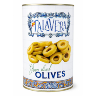 IBERA.TALAVERA Oliwki zielone krojone 4200g/2000g