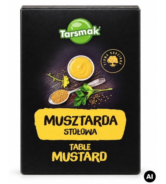TARSMAK Musztarda stołowa saszetka 15g*100szt/1