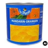 LA PERLA Mandarynka w syropie 2650ml/1500g/6