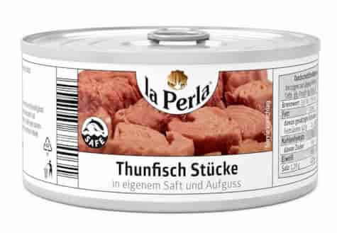 LA PERLA Tuńczyk w sosie kawałki 185g/130g/48