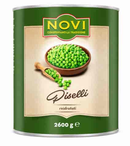 NOVI Groszek zielony 2600g/1530g /6