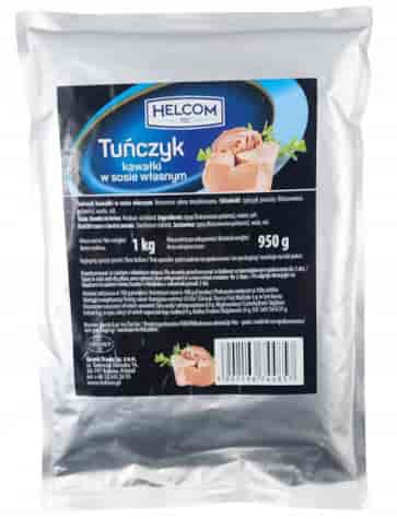 GREEK Tuńczyk kawałki w sosie własnym 1kg/950g/16