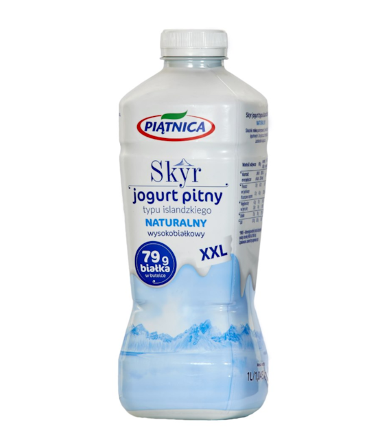 PIĄTNICA Jogurt pitny Skyr 1kg naturalny /6