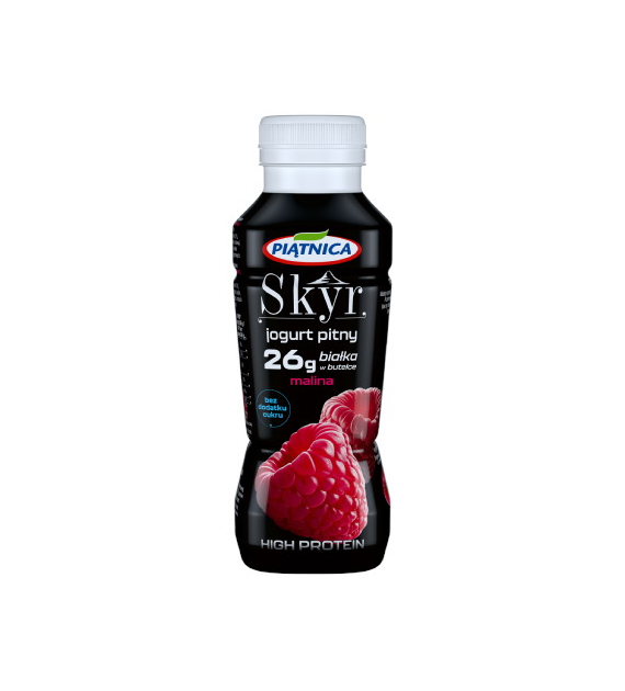 PIĄTNICA Jogurt pitny Skyr w/b malina 360g/12