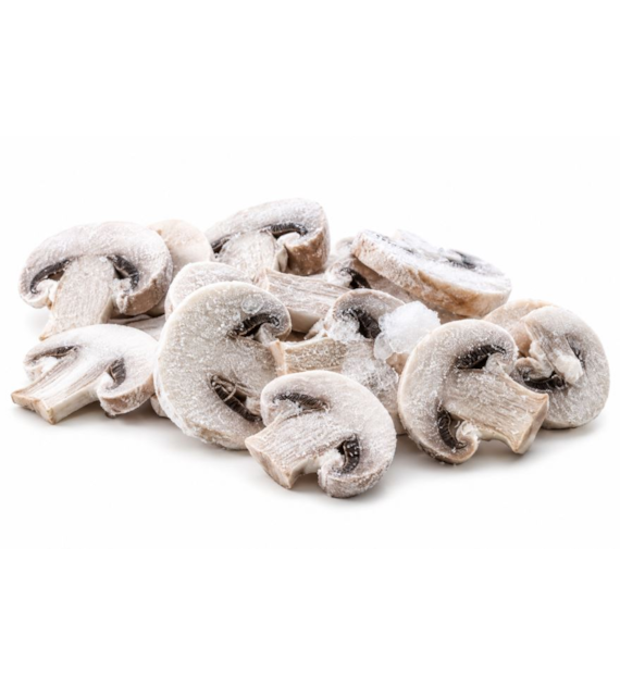 MR.  GRZYBY Pieczarki plastry mrożone 2,5kg/4