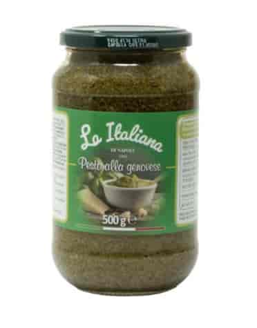 LA ITALIANA Pesto bazyliowe genovese słoik 500g /6