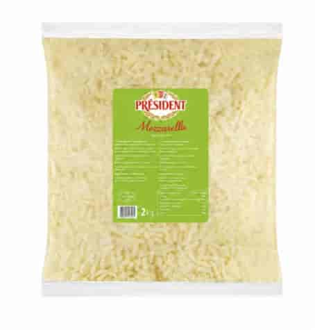 PRESIDENT Mozzarella wiórki 2kg /5
