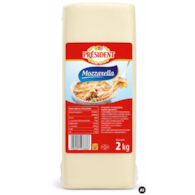 PRESIDENT Mozzarella blok 2kg /4