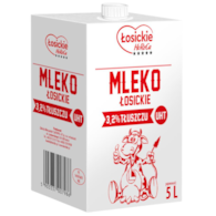 LAKTOPOL Mleko Łosickie UHT 3,2% 5l /1