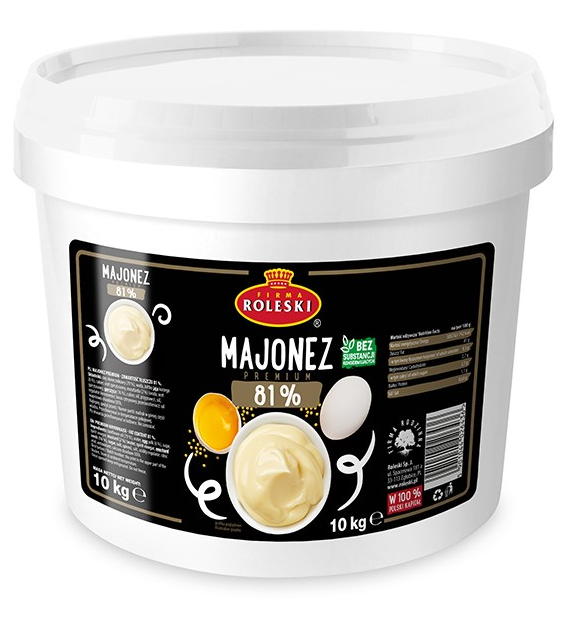 ROLESKI Majonez 81% 10kg