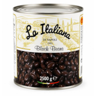 LA ITALIANA Fasola czarna 2500g/1500g/6
