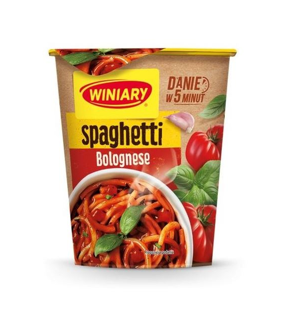 WINIARY Danie w 5 min. Spaghetti Bolońskie 61g /8
