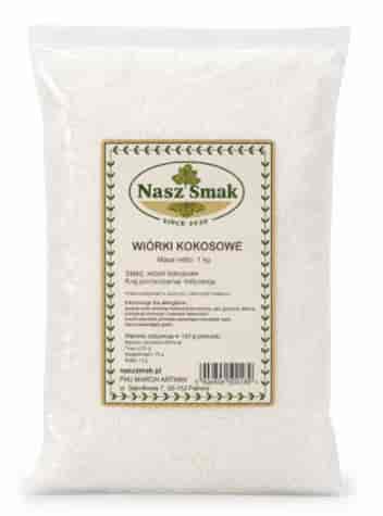NASZ SMAK Wiórki kokosowe drobne 1kg