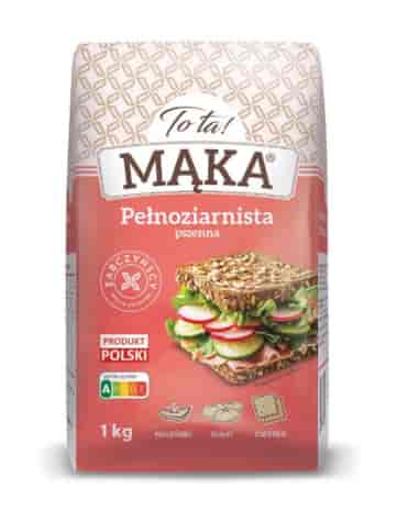 ŻABCZYŃSCY TOTA Mąka pszenna pełnoziarnista 1kg