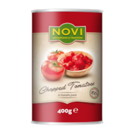 NOVI Pomidory krojone puszka 400g/240g/24