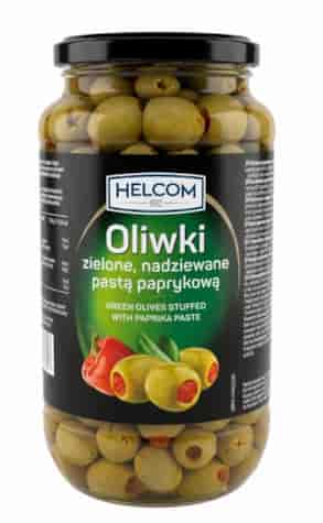 GREEK Oliwki zielone z pastą paprykową 935ml/6