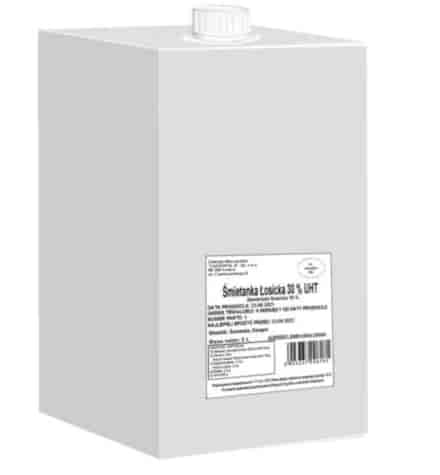 LAKTOPOL Śmietanka Łosicka UHT 30% 5l /1