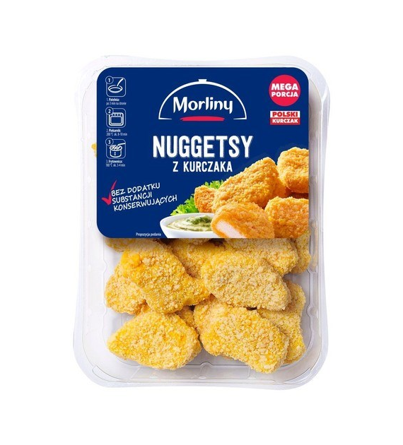 MORLINY Nuggets z kurczaka chłodzone 350g