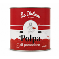 LA ITALIANA Pomidory krojone 2500g/1500g/6