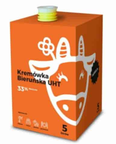 BIERUŃ Kremówka 33% 5l z dodatkiem roślinnym /1/