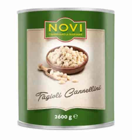 NOVI Fasola biała 2600g/1530g /6