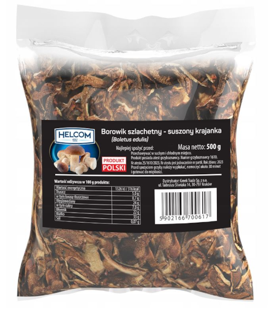 GREEK Borowik suszony 500g/4