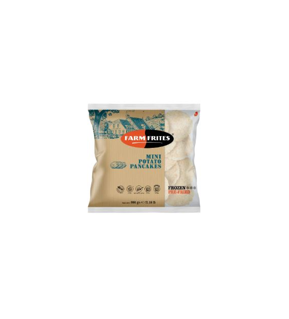 FARM Placki ziemniaczane mini 990g/10