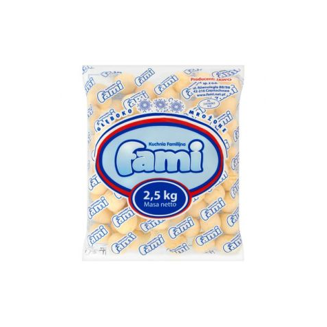 FAMI Pyzy ziemniaczane bezglutenowe 2,5kg /2