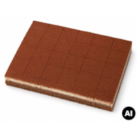 KOMPLET Ciasto Capucio 1,7kg/2