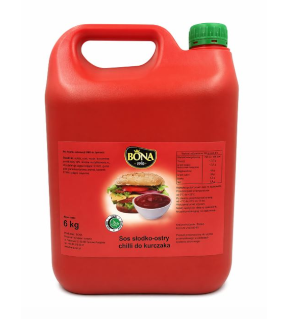 BONA Sos słodko-ostry chilli do kurczaka 6kg/1