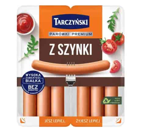 W- TARCZYŃSKI Parówki z szynki 220g/10