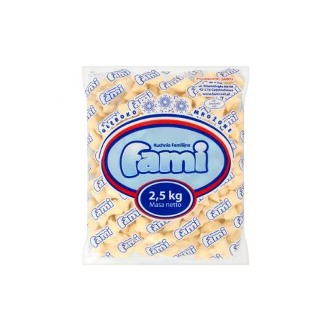 FAMI Kopytka ziemniaczne bezglutenowe  2,5kg /2
