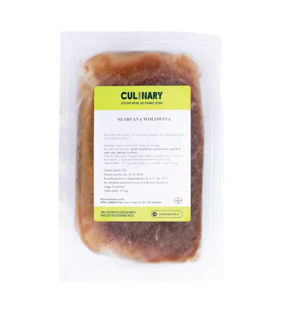 CULINARY PRIME Szarpana wołowina ok. 0,5kg